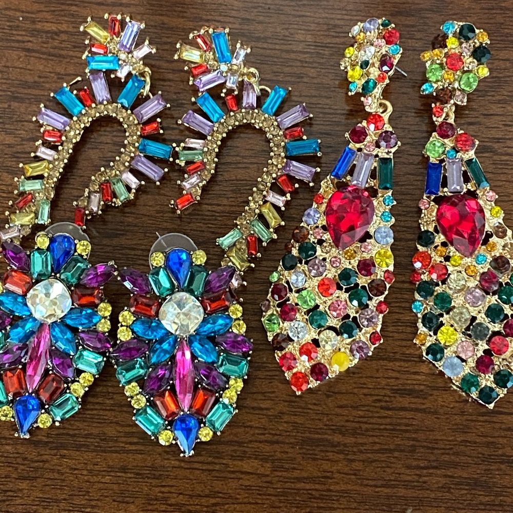 3. Pairs of earrings